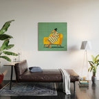Quiet Coffee Moment at Home Wood Wall Art Gallery Image 2
