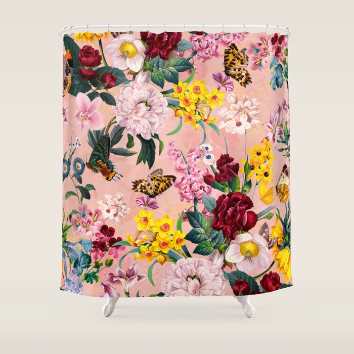 Magical Garden XXV Shower Curtain Gallery Image 1