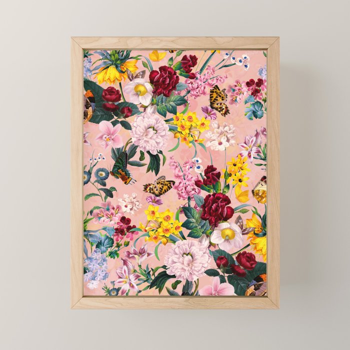 Magical Garden XXV Mini Art Print Gallery Image 1