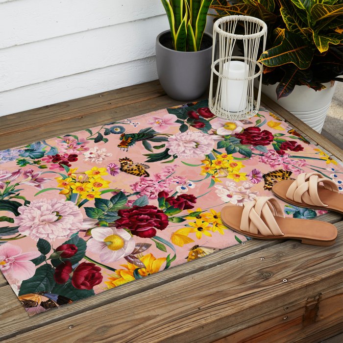 Magical Garden XXV Outdoor Rug Gallery Image 2