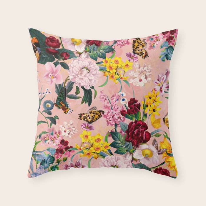 Magical Garden XXV Throw Pillow Gallery Image 6