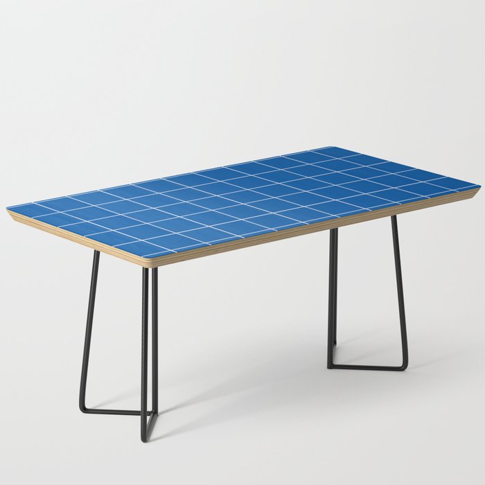 Grid (Sapphire Blue) Coffee Table Gallery Image 1