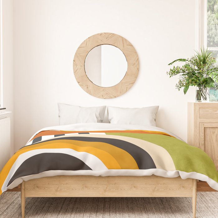 Bauhaus Mid Century Art 43 Duvet Cover Gallery Image 3