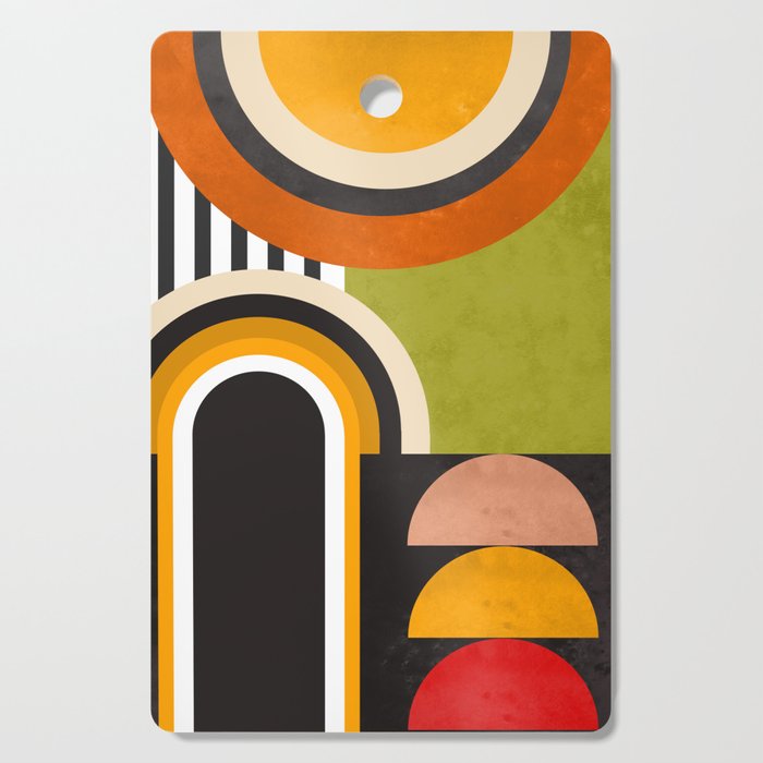 Bauhaus Mid Century Art 43 Cutting Board Gallery Image 1