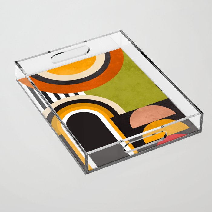 Bauhaus Mid Century Art 43 Acrylic Tray Gallery Image 1