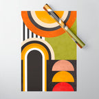 Bauhaus Mid Century Art 43 Wrapping Paper Gallery Image 1