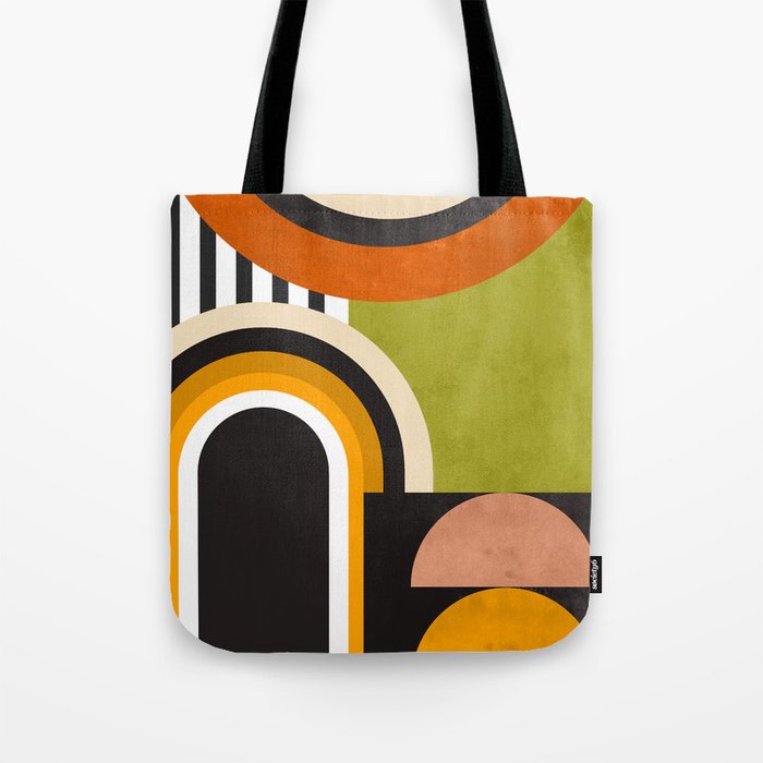 Bauhaus Mid Century Art 43 Tote Bag Gallery Image 1