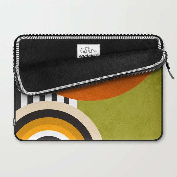 Bauhaus Mid Century Art 43 Laptop Sleeve Gallery Image 2
