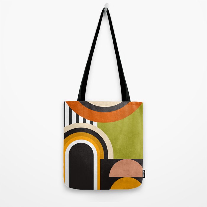 Bauhaus Mid Century Art 43 Tote Bag Gallery Image 2