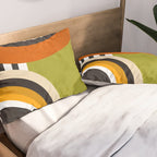 Bauhaus Mid Century Art 43 Pillow Sham Gallery Image 2