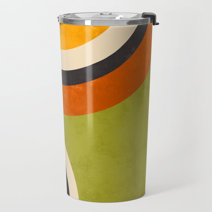 Bauhaus Mid Century Art 43 Travel Mug Gallery Image 2