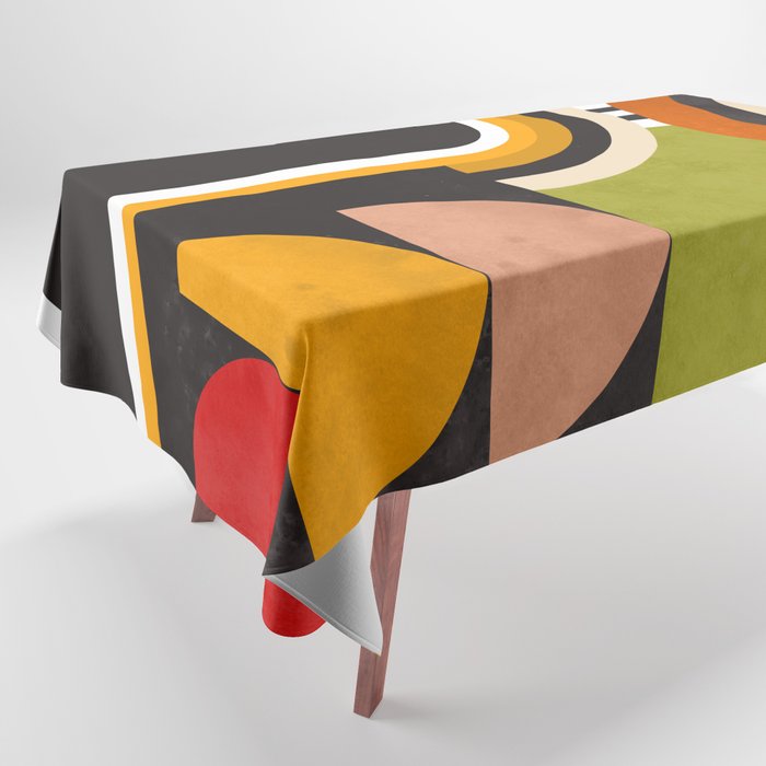 Bauhaus Mid Century Art 43 Tablecloth Gallery Image 1