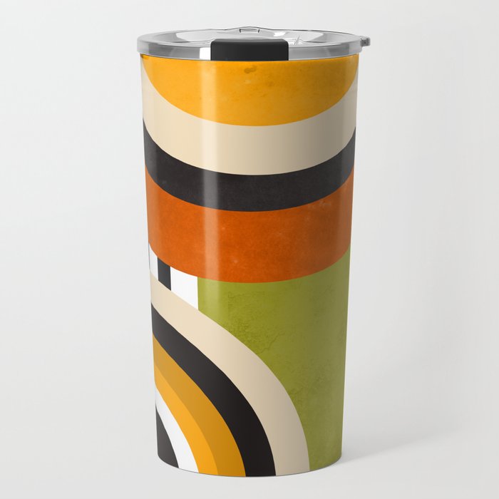 Bauhaus Mid Century Art 43 Travel Mug Gallery Image 1