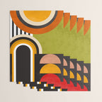 Bauhaus Mid Century Art 43 Wrapping Paper Gallery Image 3