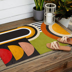Bauhaus Mid Century Art 43 Outdoor Rug Gallery Image 2