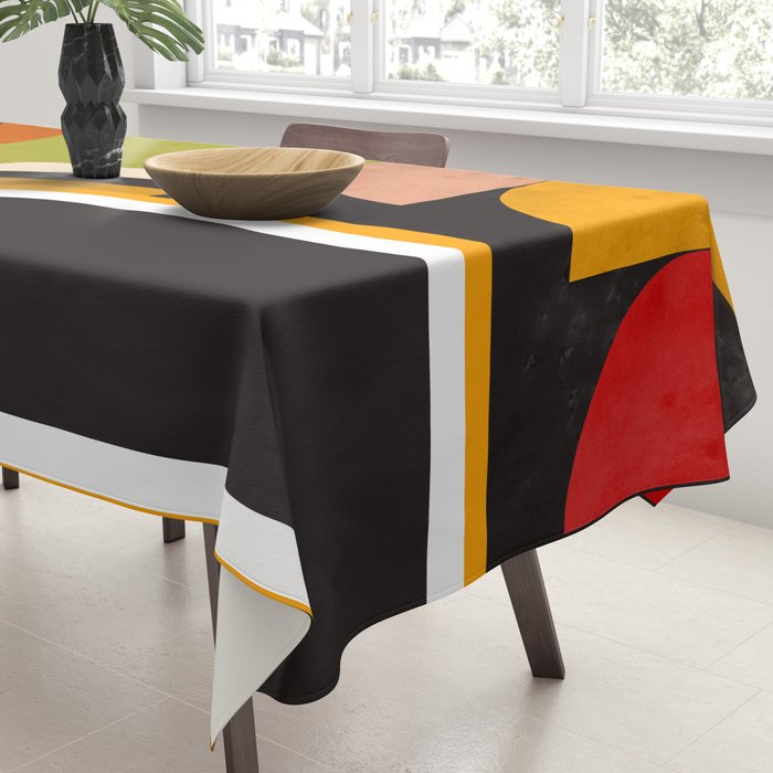 Bauhaus Mid Century Art 43 Tablecloth Gallery Image 3
