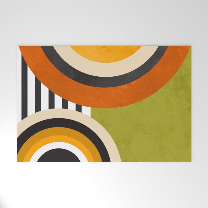 Bauhaus Mid Century Art 43 Welcome Mat Gallery Image 1