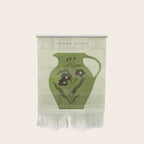 green jug with floral ornament  Wall Hanging Gallery Image 1