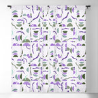 Modern simple shapes pattern LG Window Curtain Gallery Image 5