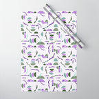 Modern simple shapes pattern LG Wrapping Paper Gallery Image 1