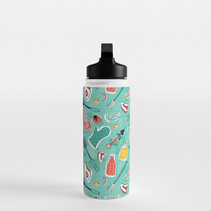 Backyard BBQ Aqua Water Bottle Gallery Image 3