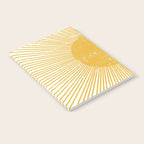Vintage Sun Bohemian Boho Sun Rays Vintage Style Notebook Gallery Image 2