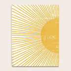 Vintage Sun Bohemian Boho Sun Rays Vintage Style Notebook Gallery Image 4