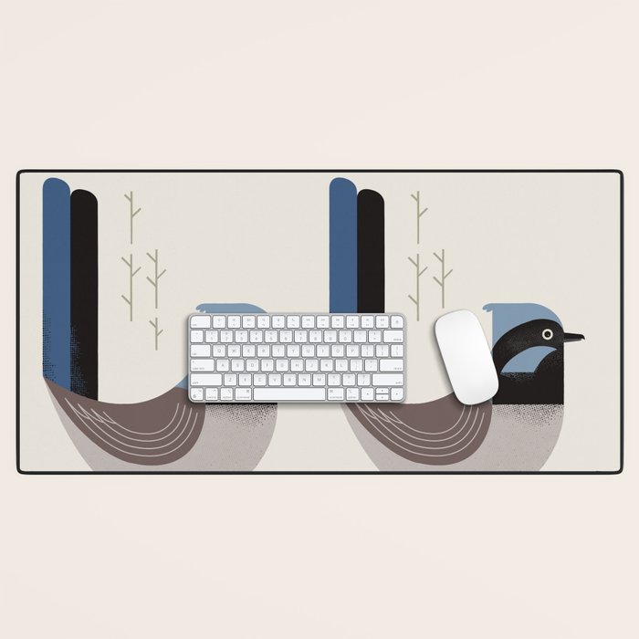 Superb Fairywren, Bird of Australia Desk Mat Gallery Image 1