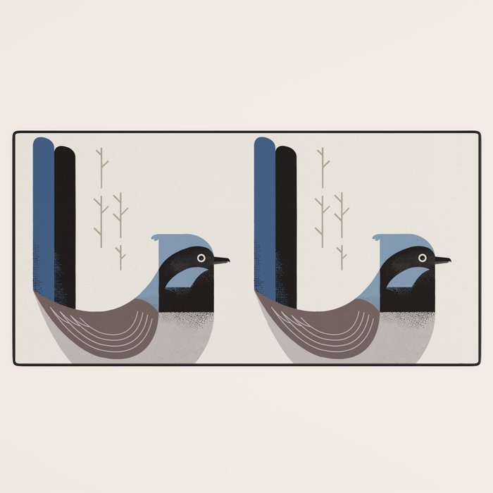 Superb Fairywren, Bird of Australia Desk Mat Gallery Image 3