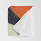 Abstract Whale 2 Throw Blanket Gallery Image 3