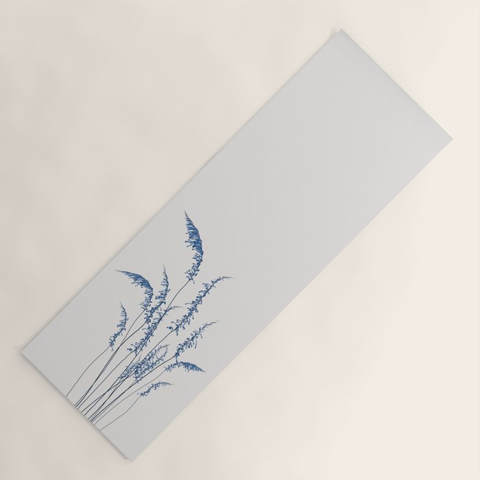 Blue flowers 2 Yoga Mat Gallery Image 1