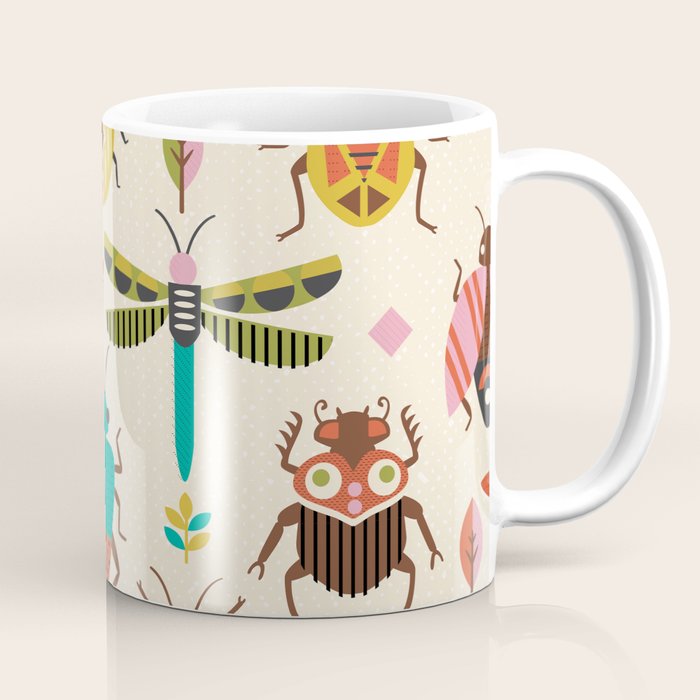 Mid century bugs Coffee Mug
