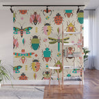 Mid century bugs Wall Mural Gallery Image 1
