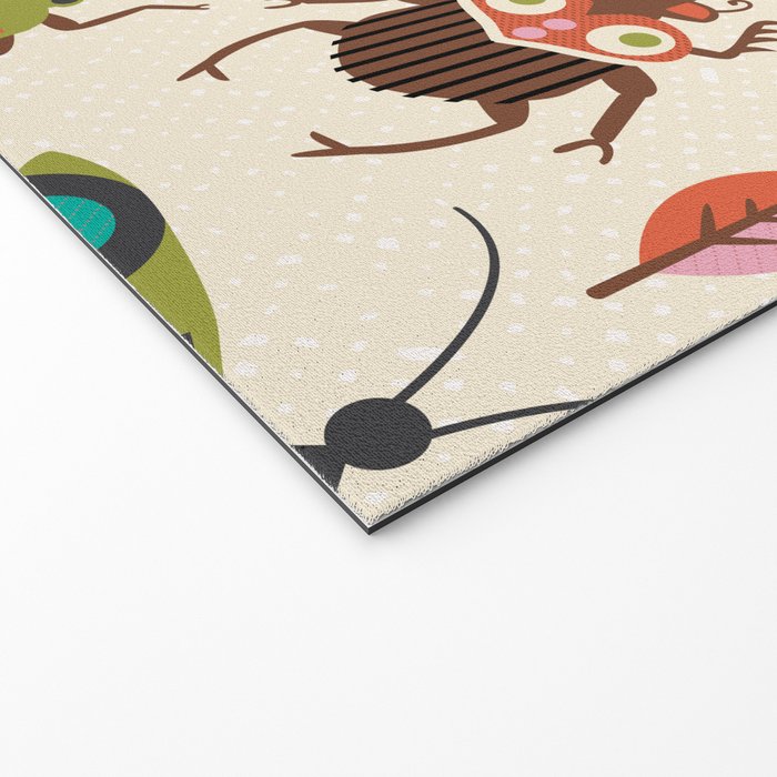 Mid century bugs Welcome Mat Gallery Image 2