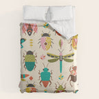 Mid century bugs Duvet Cover Gallery Image 6
