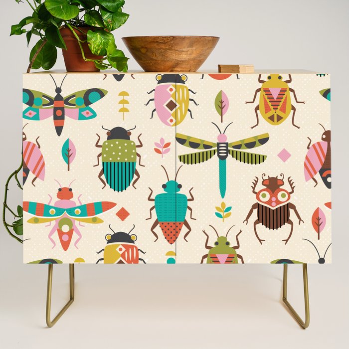 Mid century bugs Credenza Gallery Image 1