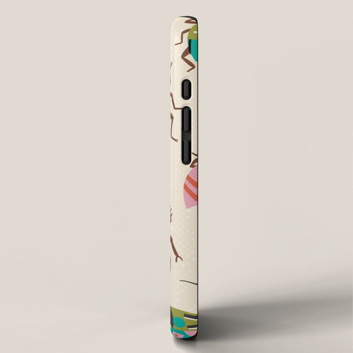 Mid century bugs iPhone Case Gallery Image 2