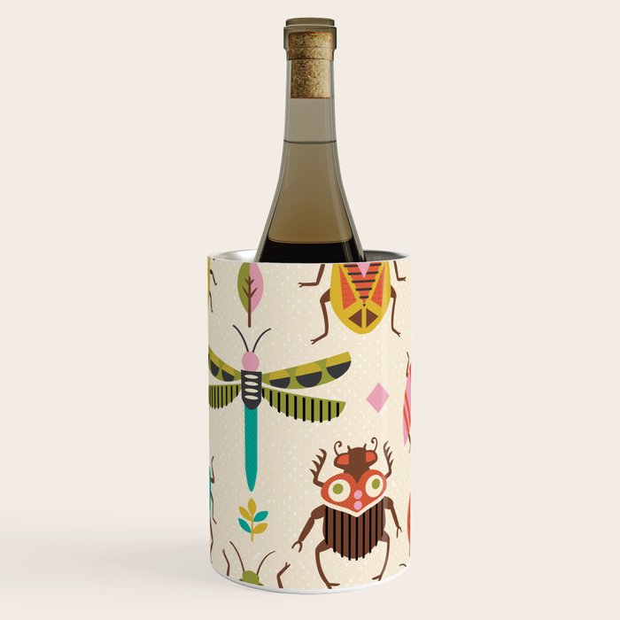 Mid century bugs Wine Chiller Gallery Image 3