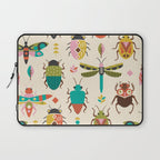 Mid century bugs Laptop Sleeve Gallery Image 1