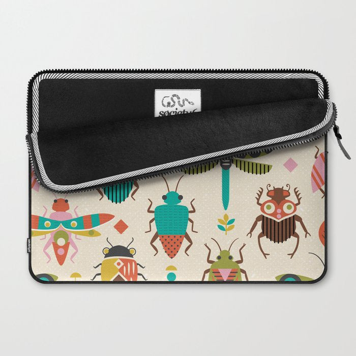 Mid century bugs Laptop Sleeve Gallery Image 2