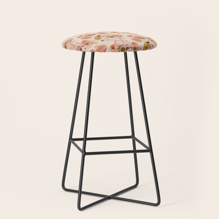 Roses and insects Stool Gallery Image 1