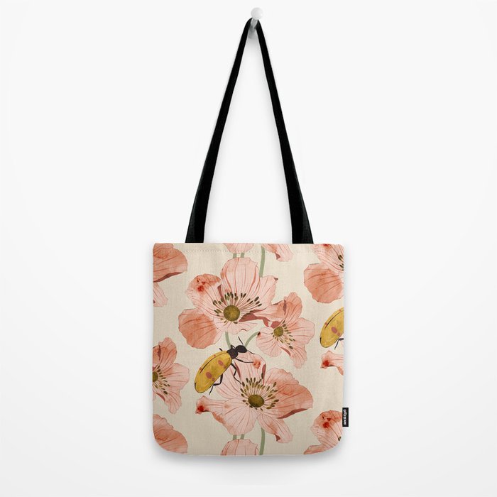 Roses and insects Tote Bag Gallery Image 2