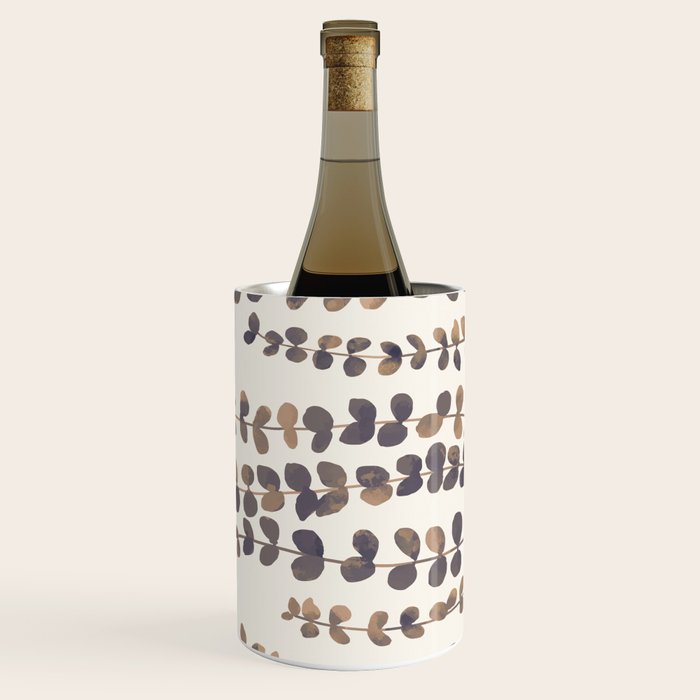 Eucalyptus Watercolor Wine Chiller Gallery Image 3