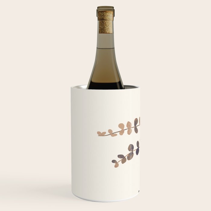 Eucalyptus Watercolor Wine Chiller Gallery Image 2