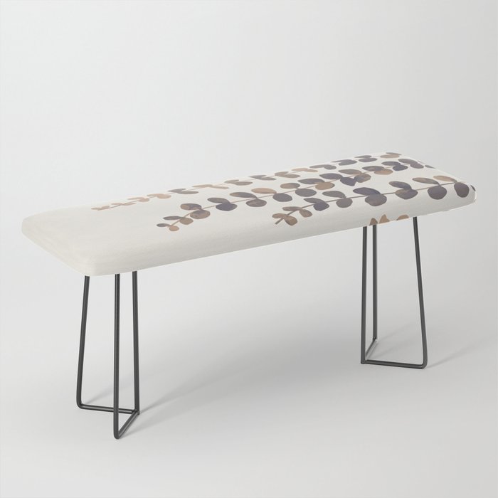 Eucalyptus Watercolor Bench Gallery Image 1