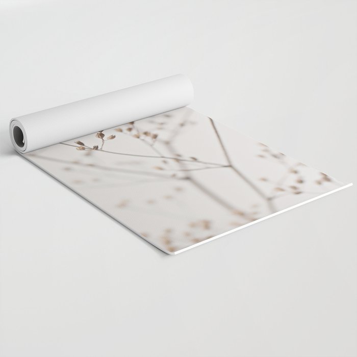 WILDFLOWERS NATURAL BEIGE 1 Yoga Mat Gallery Image 2