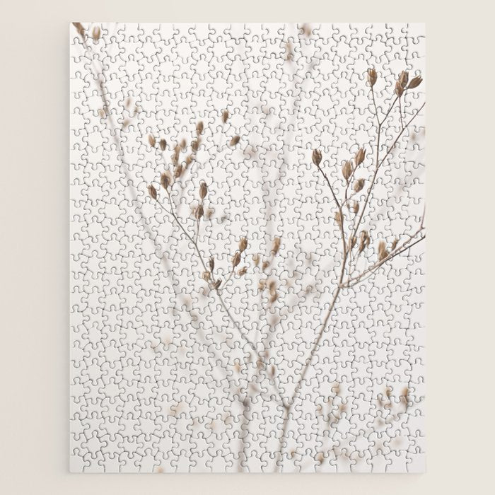 WILDFLOWERS NATURAL BEIGE 1 Jigsaw Puzzle Gallery Image 1