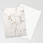 WILDFLOWERS NATURAL BEIGE 1 Stationery Card Gallery Image 2