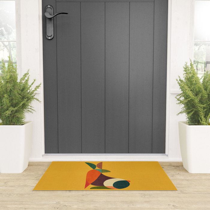 Rabbit Welcome Mat Gallery Image 3