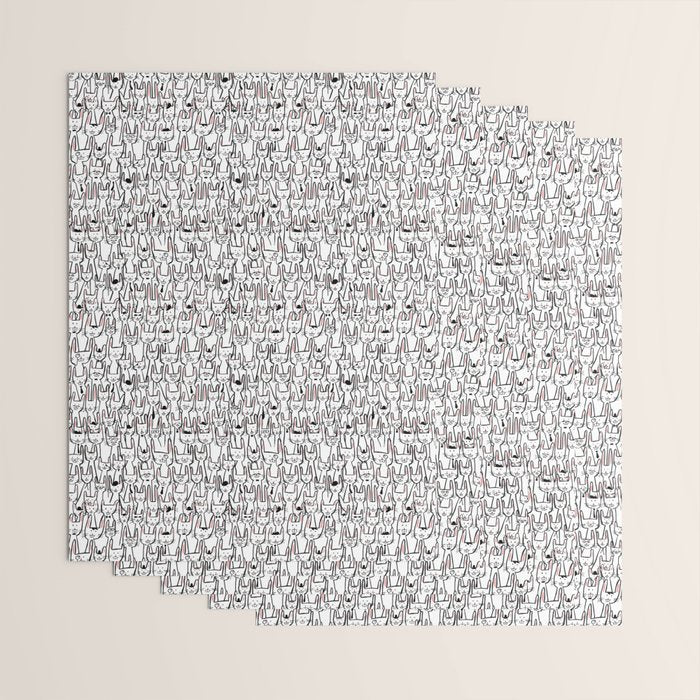 Bunny family Wrapping Paper Gallery Image 3